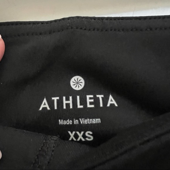 NWT Athleta Athleisure Supportive Wide Waist Split Leg Yoga Pant Women’s UPS 50 - Picture 5 of 11